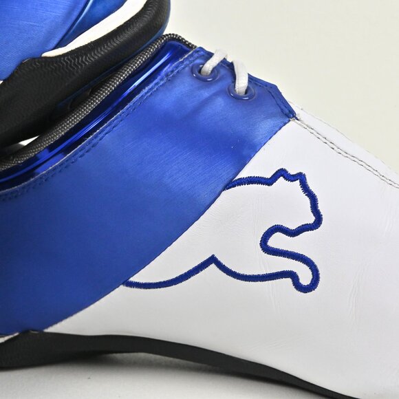 Vintage Y2K Puma Speedcat Leather Athleisure Streetwear White Sneakers US12 US11 - Picture 15 of 16